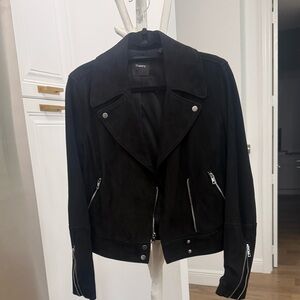 THEORY like new- suede jacket